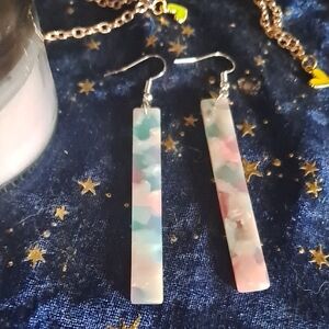 Multicolor Dangle Earrings